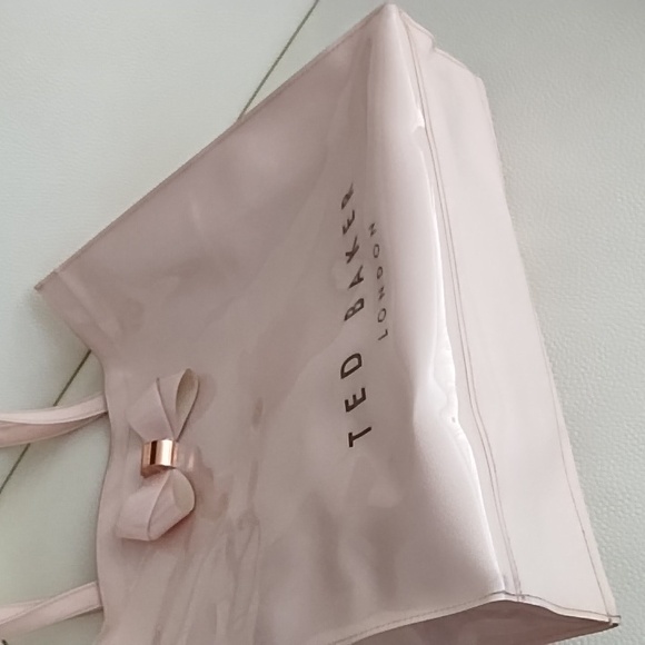 Ted Baker London Light Peach Large Tote Bag - Picture 12 of 14